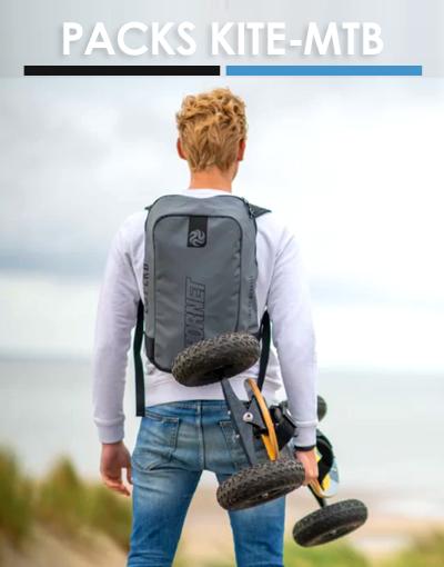 Packs kite mountainboard